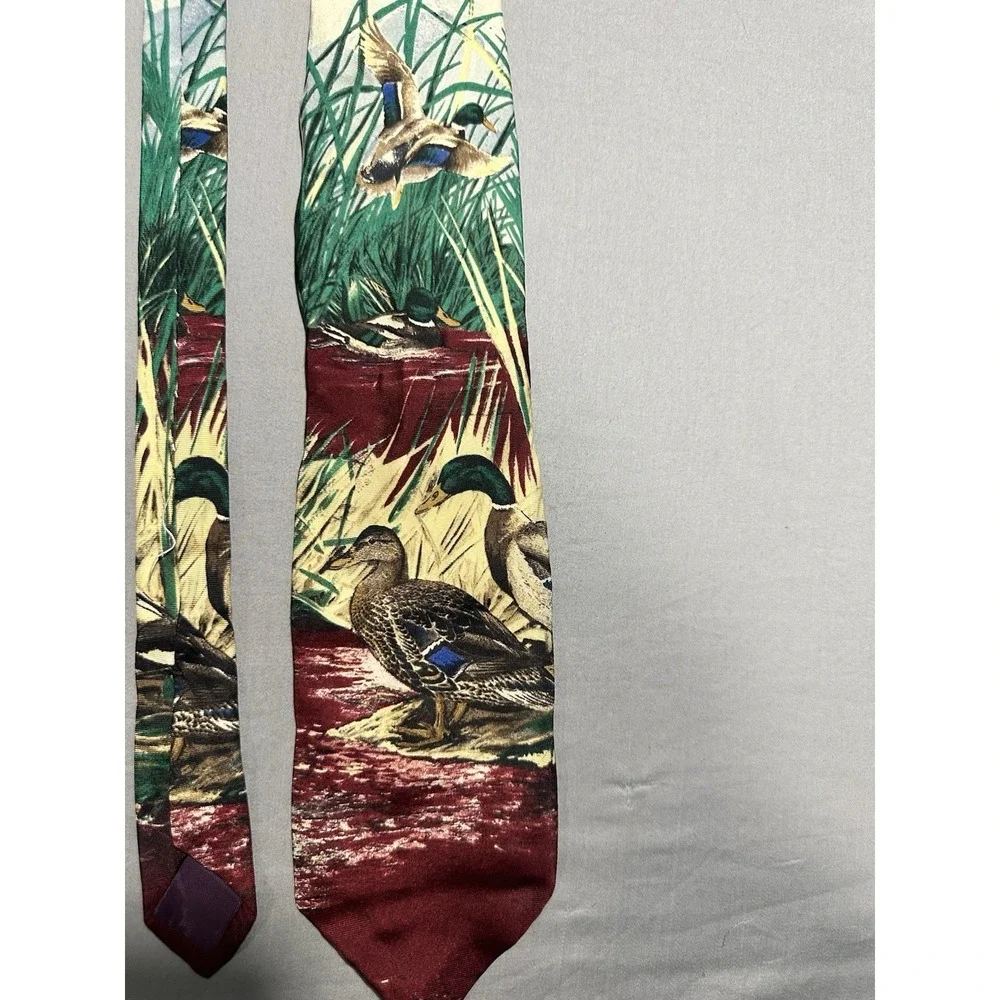 VTG‎ Ducks Unlimited Duck Themed Novelty Necktie
